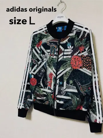 adidas 트랙 자켓 보타니컬 여성용 L 블루종