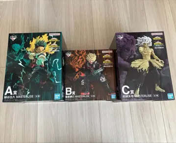 제일복권 나의 히어로 아카데미아 A상 B상 C상 피규어 세트