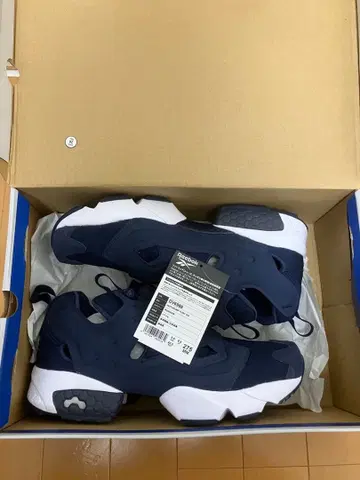 [새상품급] 미사용 Reebok 펌프 퓨리 27.5cm 네이비