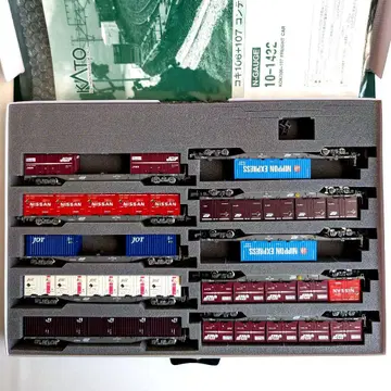 KATO 코키 106+107 컨테이너 적재 10량 세트 10-1432