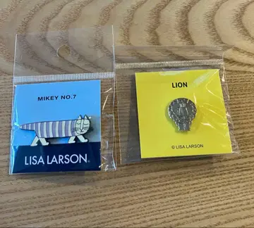 리사 라슨 핀즈 세트 Mikey No.7 & Lion