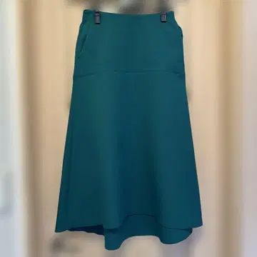 H beauty and youth 그린 플레어 롱 스커트 M