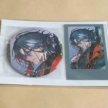 니지산지 카이세이 생일 벌스데이 캔뱃지 & 폴라로이드풍 카드