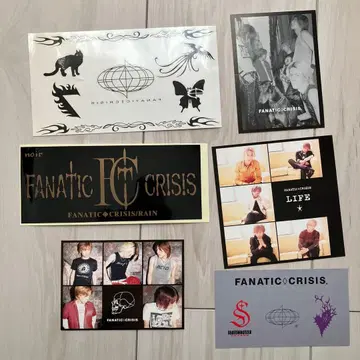 FANATIC CRISIS 스티커 6장 세트