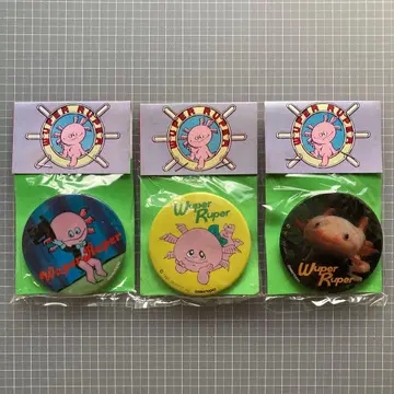 우파루파 캔뱃지 3개 세트 배지 배치 배지 1985년