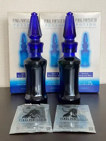 미개봉 있음 3개 세트 파이널 판타지 12 포션 FF 병 카드