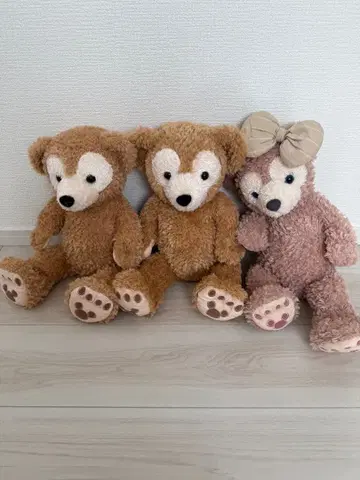 더피 x 2 & 셰리 메이 봉제 인형