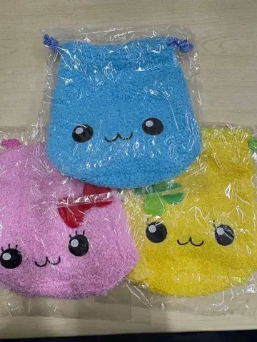 시즈쿠짱 복슬복슬 복조리 파우치 3종 세트 상품 설명 필독 필수