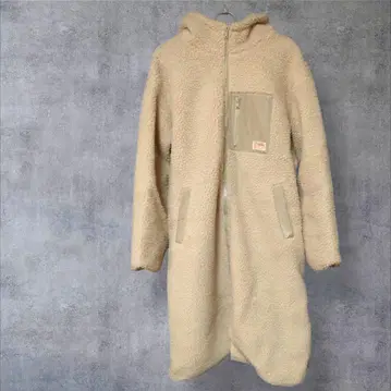 Java 플리스 자켓 보아 자켓 베이지