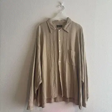 [새상품급] Journal Standard 베이지 긴팔 셔츠