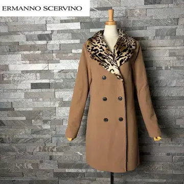 SCERVINO 쉘비노 스트릿 체스터 코트 알파카 혼방 울
