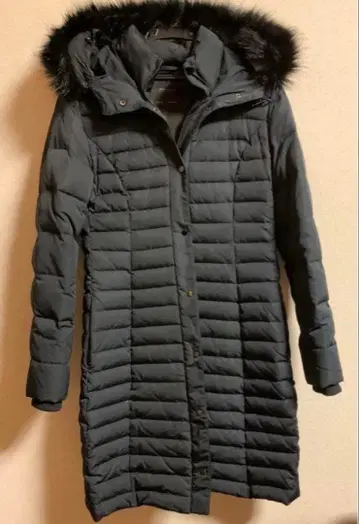 ZARA BASIC 롱 다운 코트