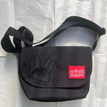 Manhattan Portage x 도카이 온에어 콜라보 백 블랙