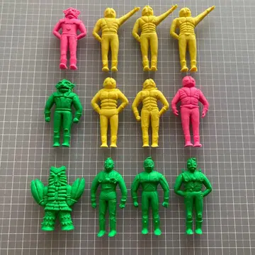 캐릭터 지우개 파치케시 피규어 가면라이더 울트라맨 괴수