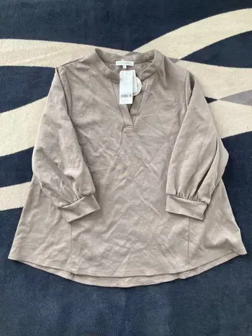 미사용 새상품 GLOBAL WORK 나메라카 터치 스키퍼 7부 소매 M