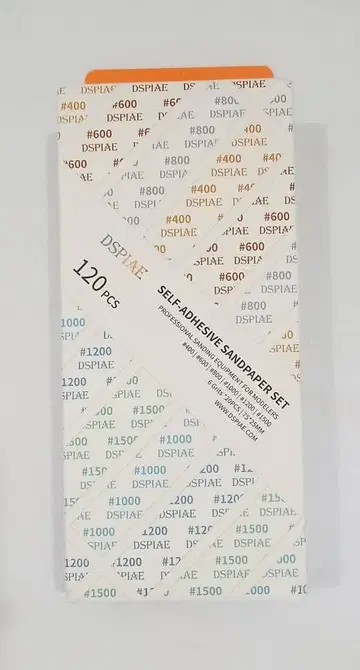 DSPIAE XSP-S01 샌드 페이퍼 & 핸드 썬더 세트