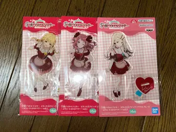 학원 아이돌 마스터 스탠드 포함 빅 아크릴 플레이트 ~스위트 스트로베리