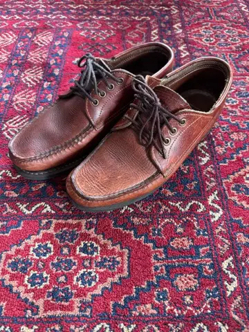 90s GOKEY 가죽 모카신 27.5 vibram 밑창