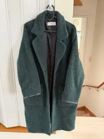 SLY 다크 그린 체스터 코트 사이즈 1