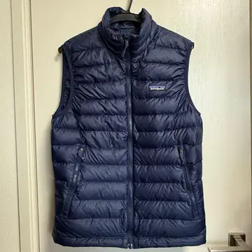 patagonia 네이비 다운 스웨터 베스트 S