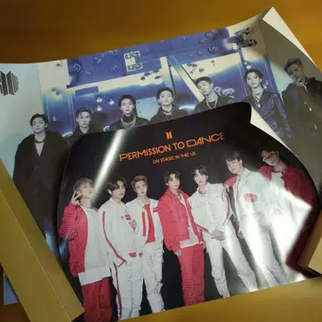 BTS 포스터 2장 세트 PROOF PERMISSION TO DANCE