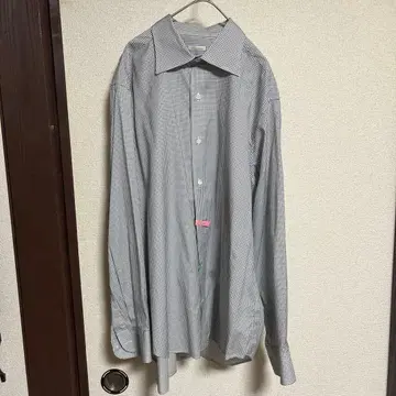 Core uomo 도트 무늬 긴팔 셔츠