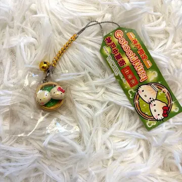 레어 한정판 키티 고베 차이나타운 샤오롱바오 스트랩 굿즈 2009