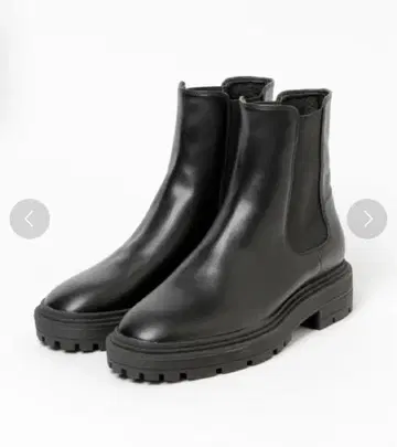 글로벌 워크  통굽 사이드 고어 부츠/215692