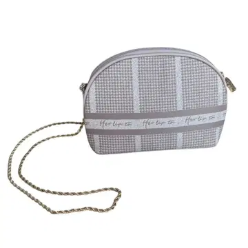 herlipto / jacquard chain pochette