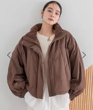 [ 새상품 ] LOWRYS FARM / 몬스터 숏코트 브라운