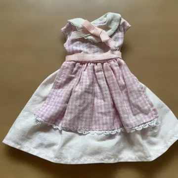 리카짱 구 타카라 쇼와 레트로 옷 갈아입기 에이프런 원피스