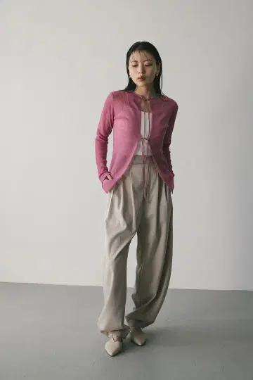 2WAY 리본 썸머 니트 미사용 새상품