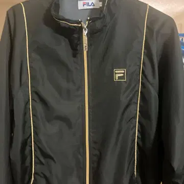 FILA 블랙 지퍼 자켓