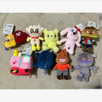 호빵맨 봉제 인형 9체 세트