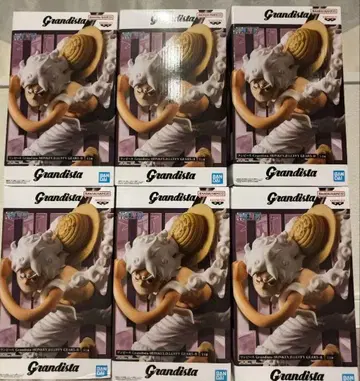 Grandista 원피스 피규어 루피 6개 세트