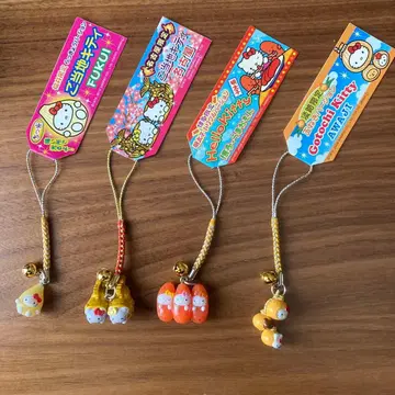 지역 한정 키티 스트랩 4개 세트