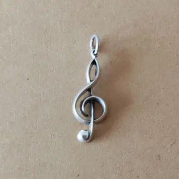 음자리표 SILVER 925 펜던트 탑