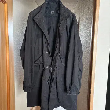 orSlow 블랙 모즈 코트