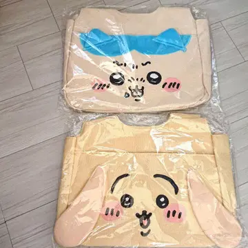 치이카와 (먼작귀) 하치와레 토끼 페이스 토트백 얼굴