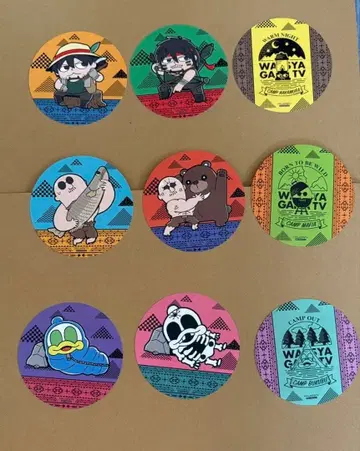 와샤가나 TV 애니메이트 카페 코스터 컴프