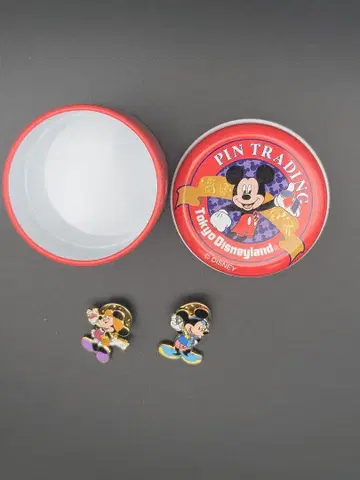 도쿄 디즈니랜드 미키 미니 핀 배지 세트