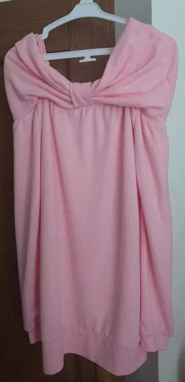 MARS 긴팔 상의 리본 니트