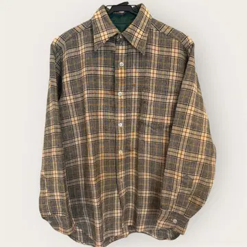 [레어] 극상 배색 60's PENDLETON 옴브레 체크 셔츠 M