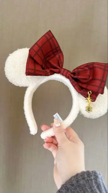 디즈니 릴린린 머리띠 2025 크리스마스