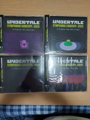 UNDERTALE 심포닉 콘서트 2024 CD 세트