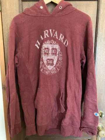 챔피온 x 하버드 후드티 리버스 위브