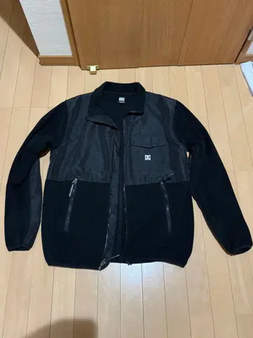 DC 플리스 자켓 블랙