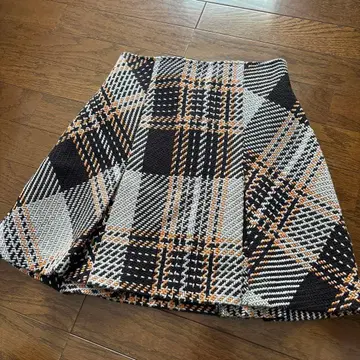 SNIDEL 스나이델 로빙 체크 미니 스커트 사이즈 1 M 1회 착용