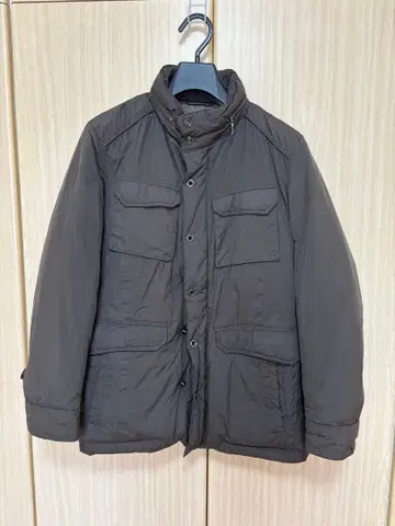 JOSEPH ABBOUD 다크 브라운 다운 자켓 M