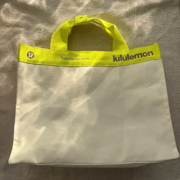 [ 미사용 새상품 ] lululemon 한정판 토트백